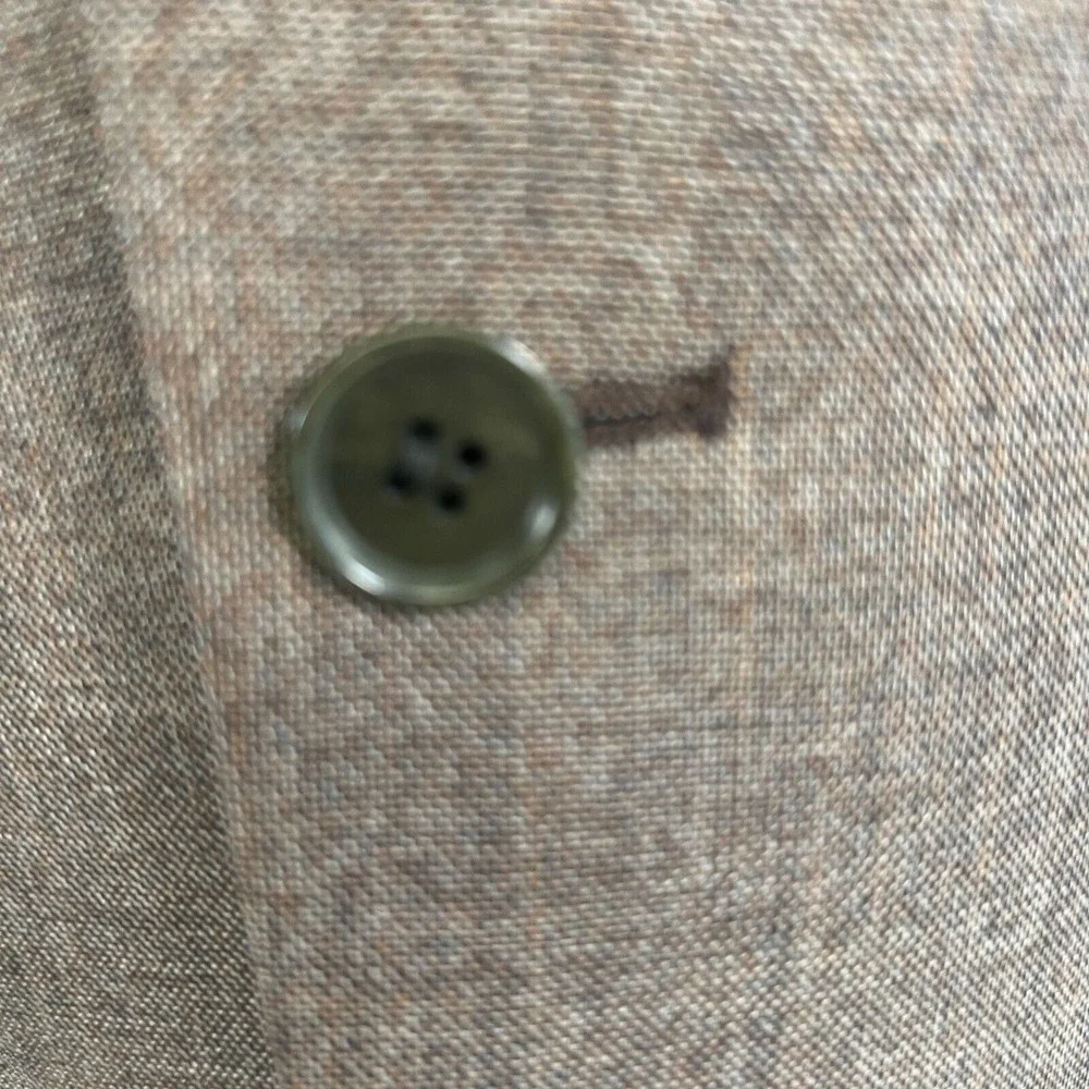 TURNBURY Men's Brown Blazer Jacket Silk &‎ Wool Blend 40 S